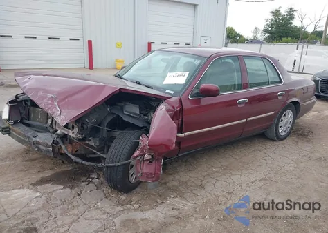 2004 Mercury Grand Marquis Gs from USA, damaged, VIN 2MEFM74W14X695519